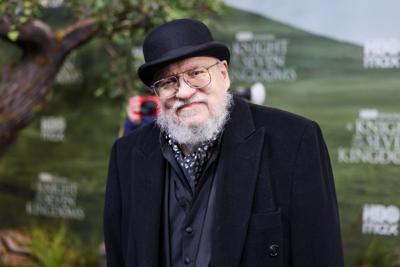 George R.R. Martin attends the world premiere of "A Knight of the Seven Kingdoms" at Zoo Palast on Jan. 13, 2026, in Berlin.