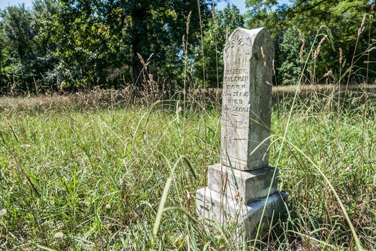 Campground Cemetery cleanup