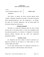 Burgoa-Rio license suspension