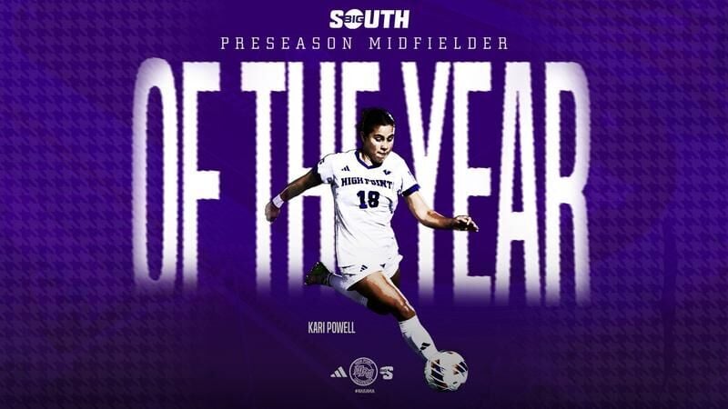 Powell Named 2026 Big South Preseason Midfielder of the Year