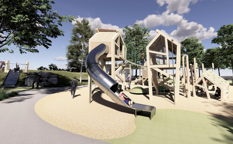 David Phillips Park future playground
