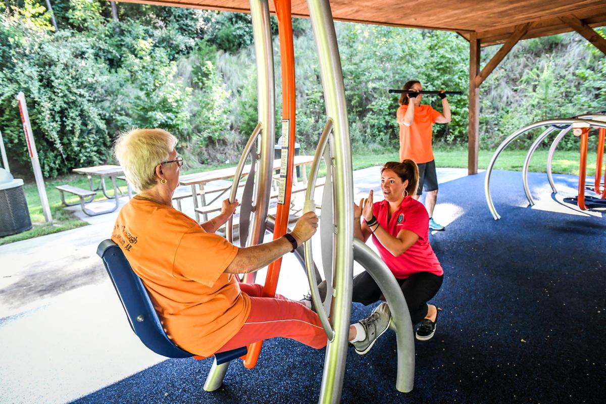 Outdoor workout equipment geared towards seniors News