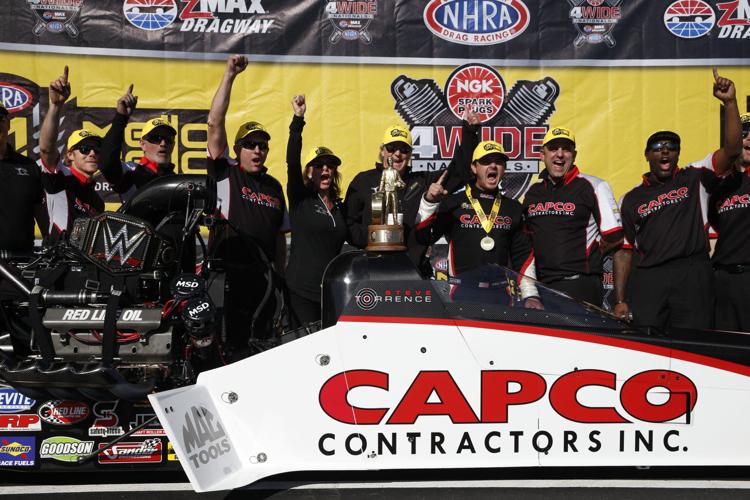 It's Sunday final eliminations at the 2018 NHRA 4-Wide Nationals!