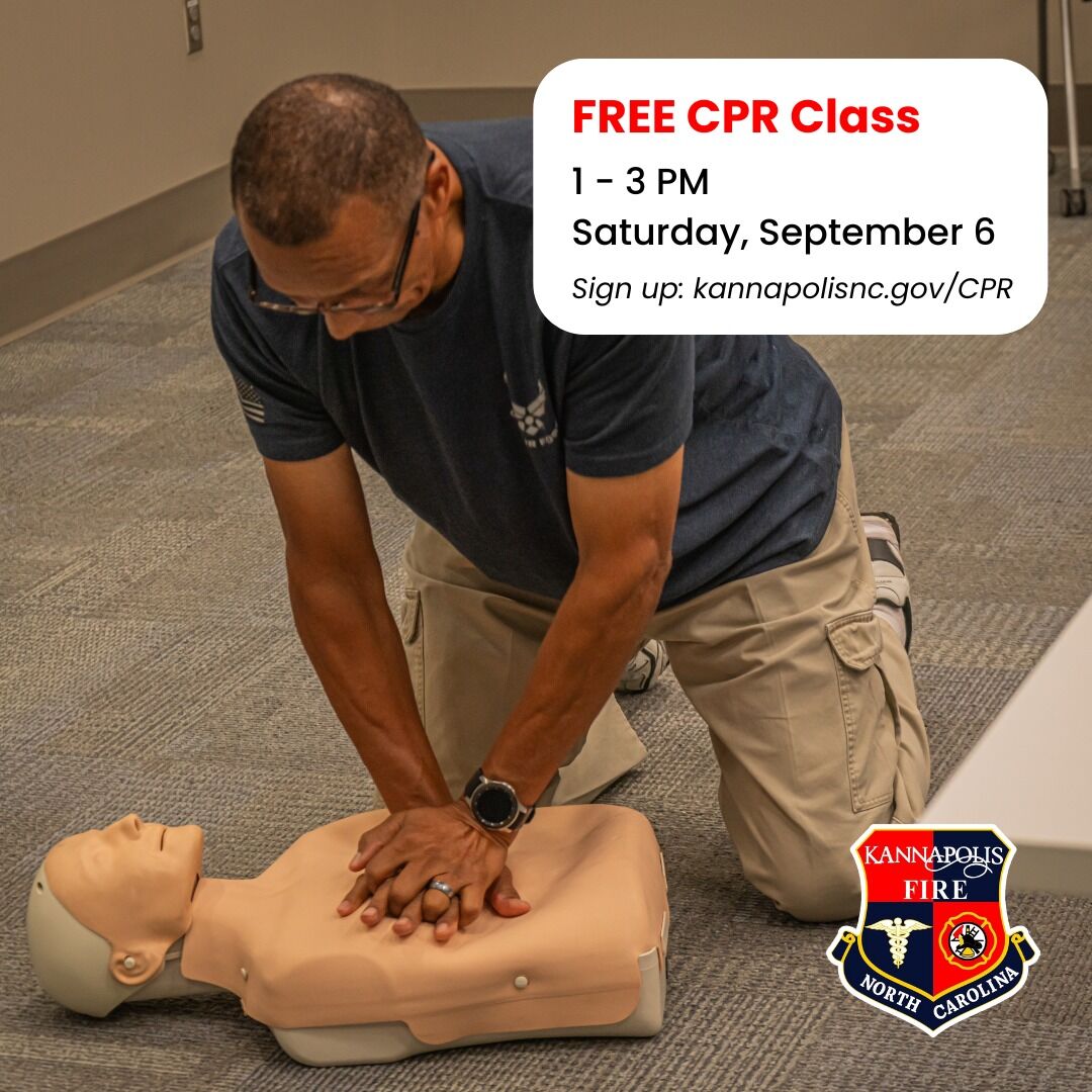 Learn CPR from Kannapolis Fire Department