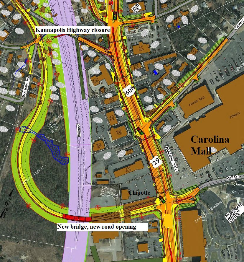Kannapolis Highway closes Friday as I85 creeps to 2020 completion date
