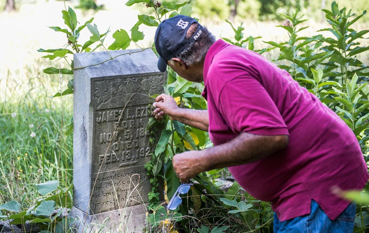 Campground Cemetery cleanup