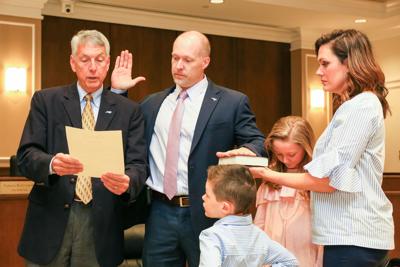 Lloyd Payne swearing in