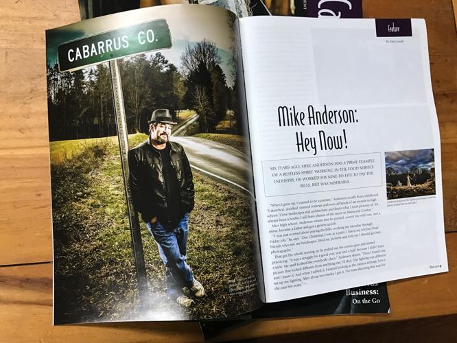 Michael Anderson in magazine