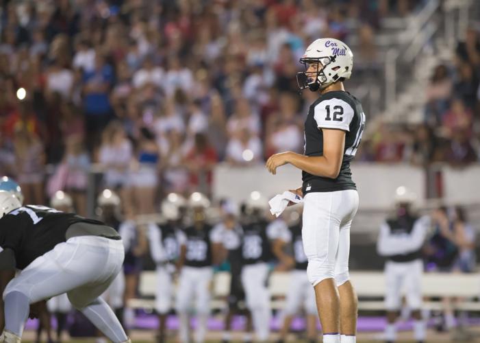 Friday night football action