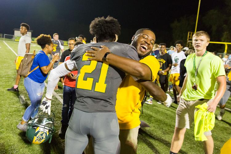 The undefeated Central Cabarrus Vikings defeat the A.L. Brown Wonders for the first time in school history 33-30.