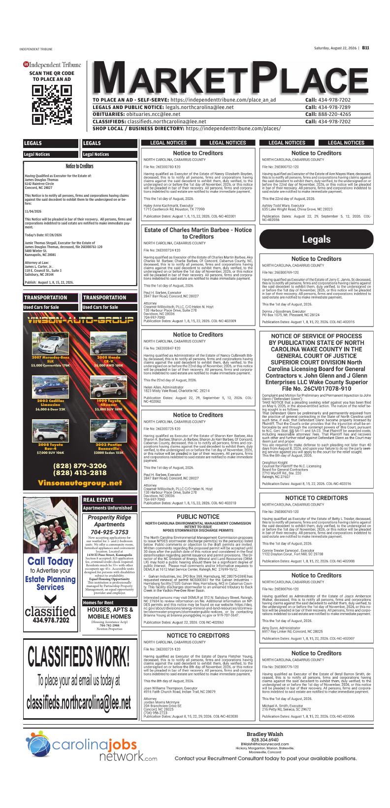 Page B11