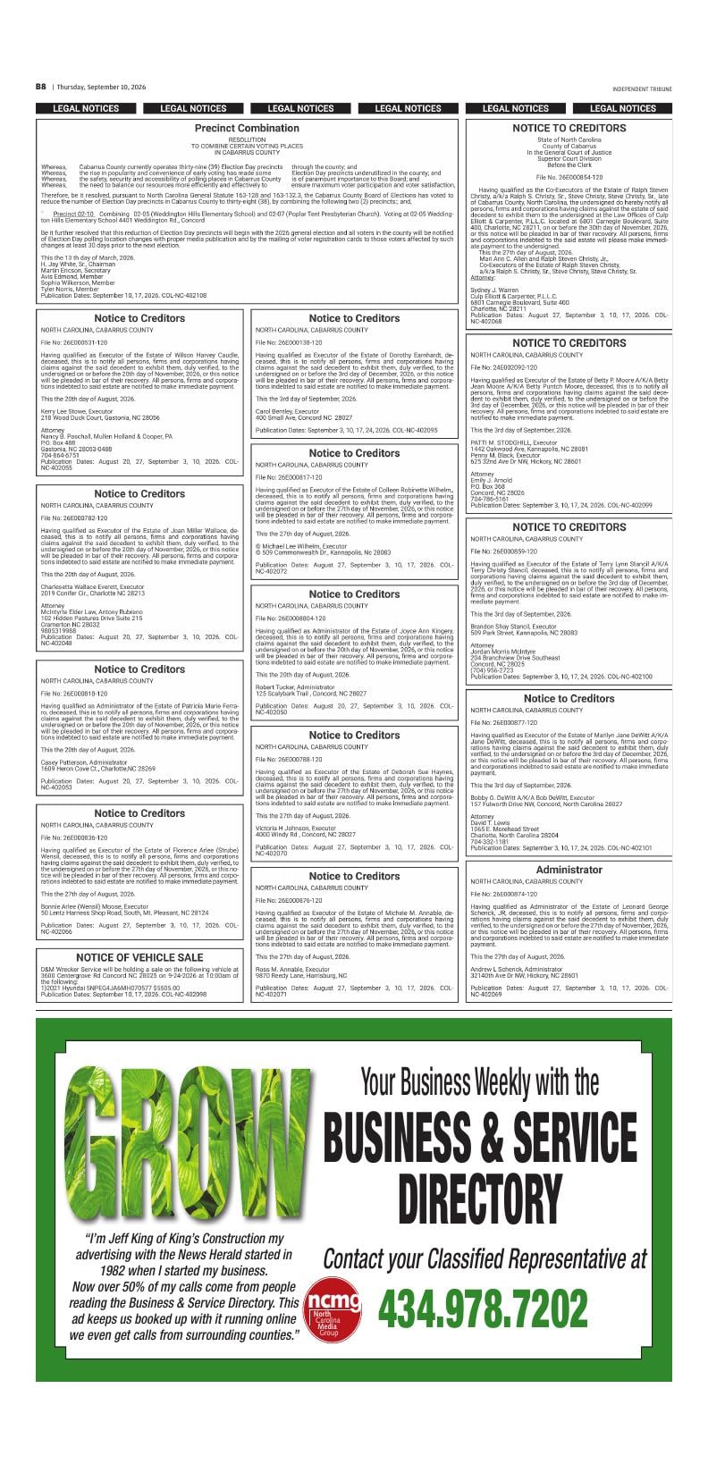 Page B8