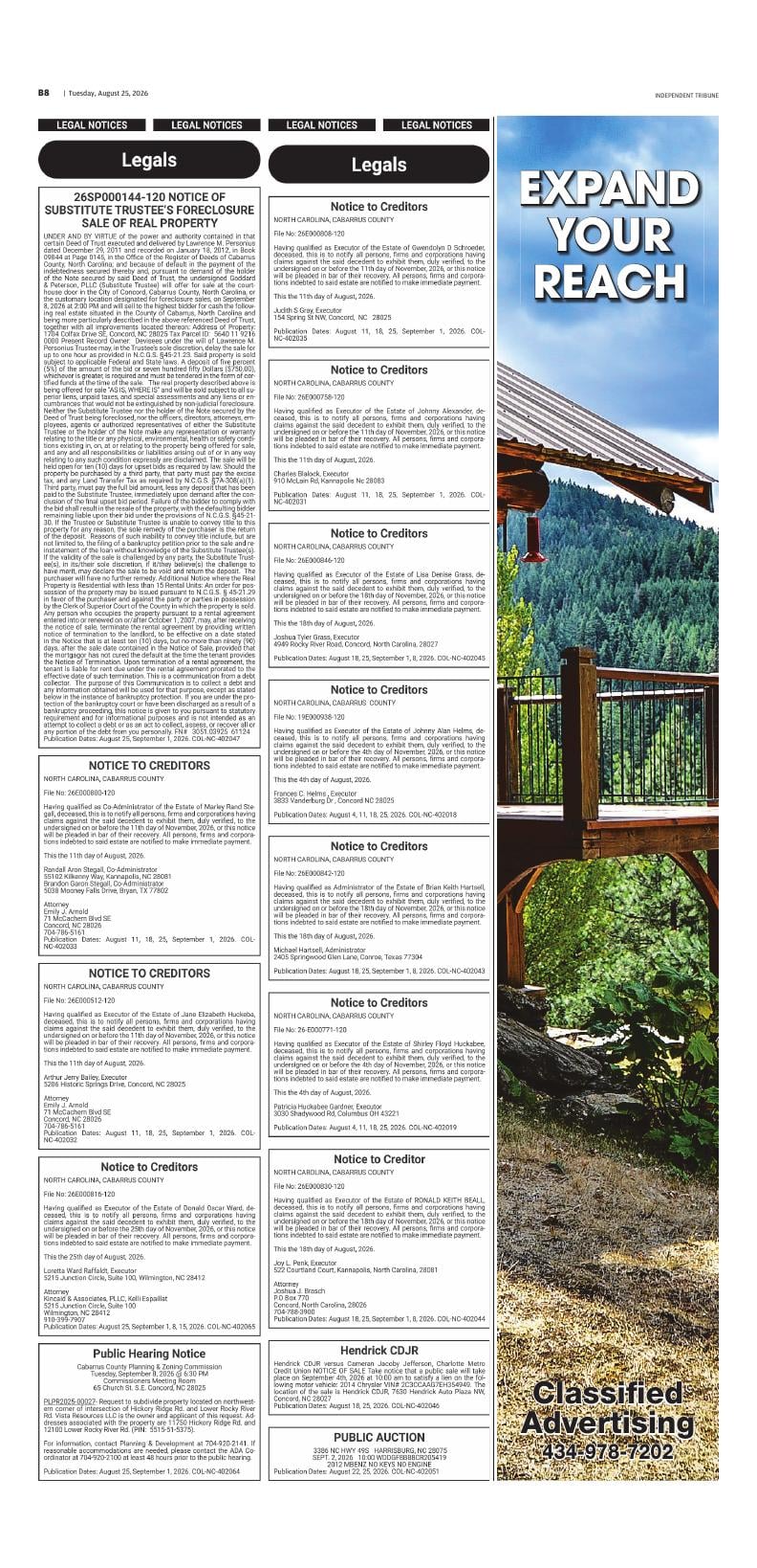 Page B8