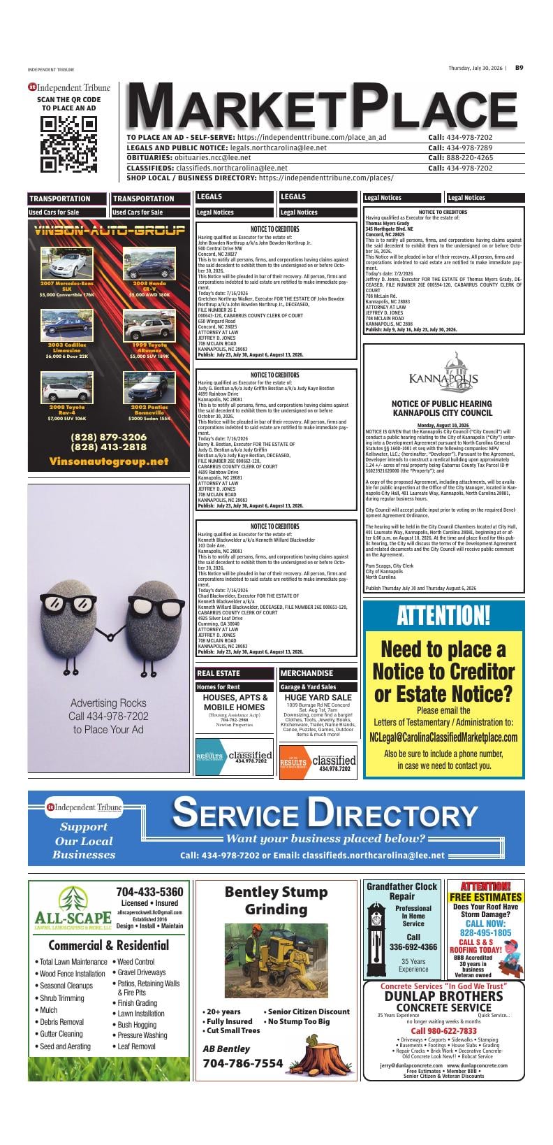Page B9