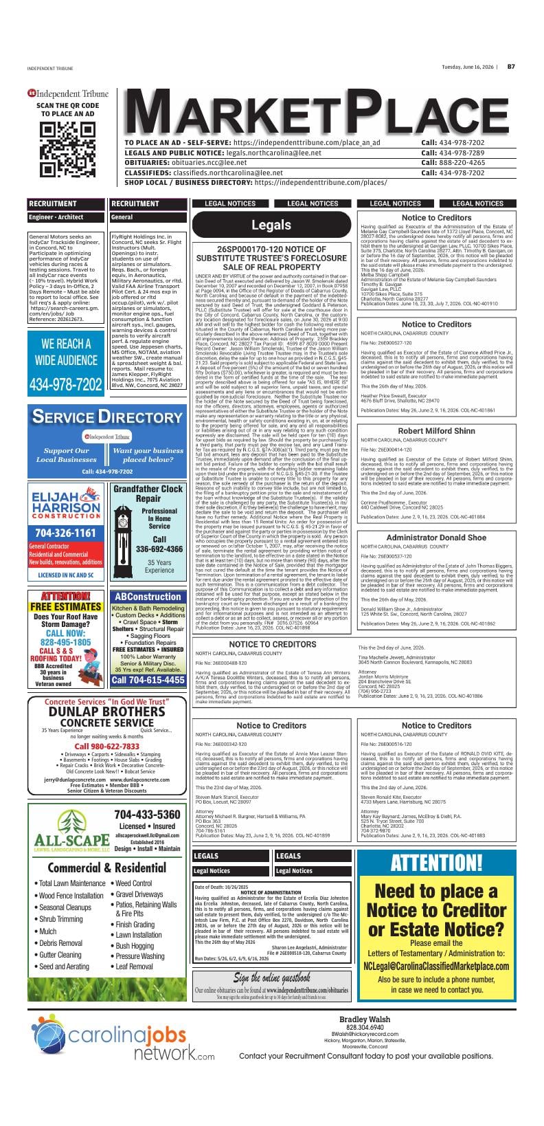 Page B7
