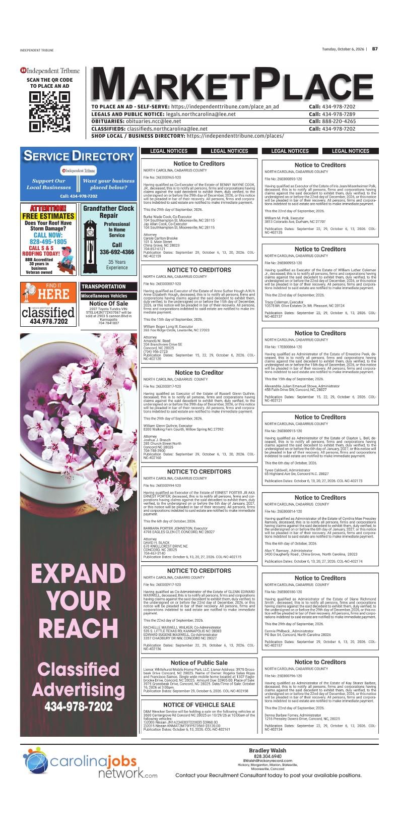 Page B7