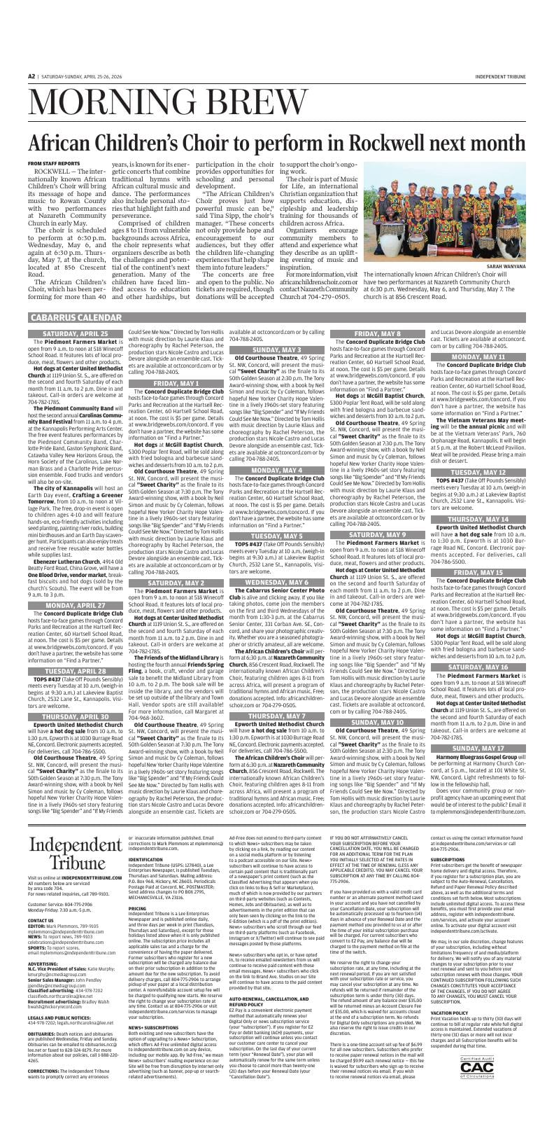 Page A2