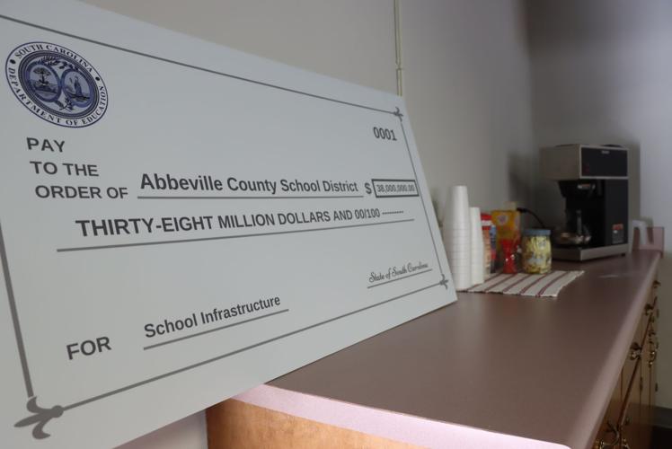 Abbeville County schools to seek upgrades with state's 38M check