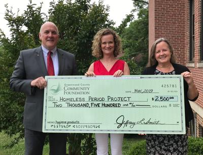 GCCF grants funds to The Homeless Period Project