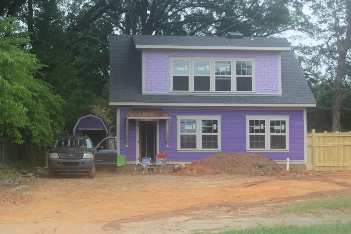 Greenwood S Purple House Is Gift To God Builder Says Faith
