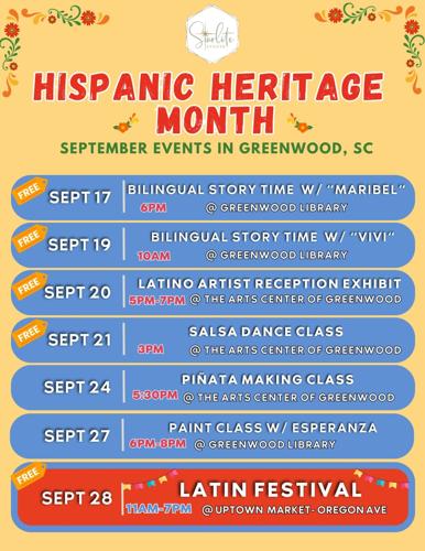 Hispanic Heritage Month kicks off in Greenwood | News | indexjournal.com