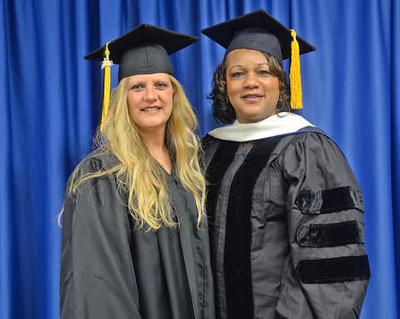 Wall honored at PTC fall commencement
