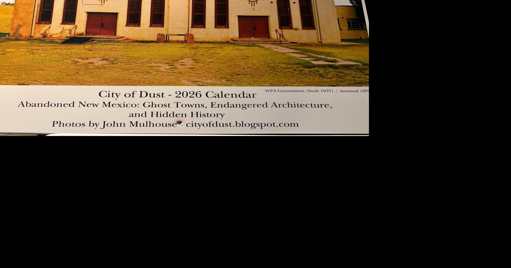 Tom Poland: My City of Dust calendar passport to prevention