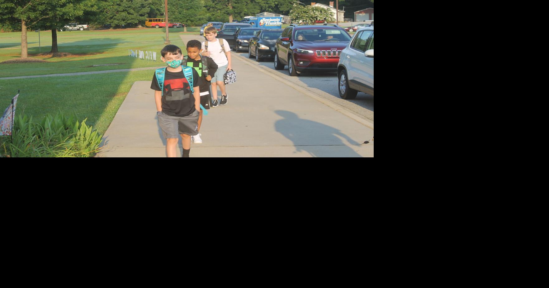 Six Elementary School First Day 2021 News