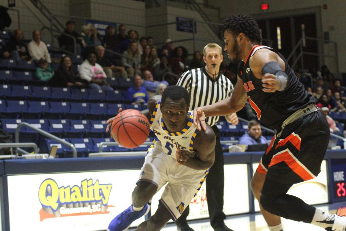 Lander Men S Basketball Out Muscled In Loss To Tusculum Colleges
