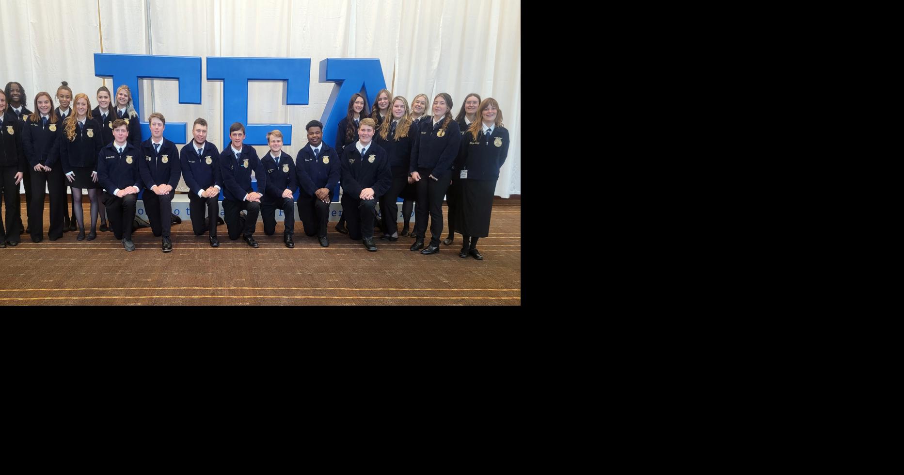 Students and faculty advisers attend the National FFA Convention & Expo ...