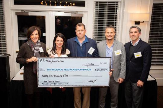 R T Bailey Construction Joins SRH Foundation s Corporate Honor Roll 