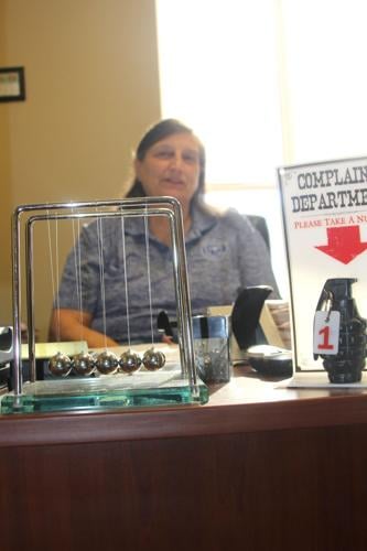 Small shadow big job: Abbeville woman brings end to years of clerk to