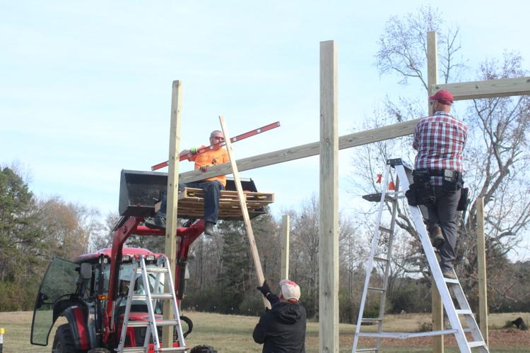 New shelters provide warmth for horses at Equine Heart Healers Ranch