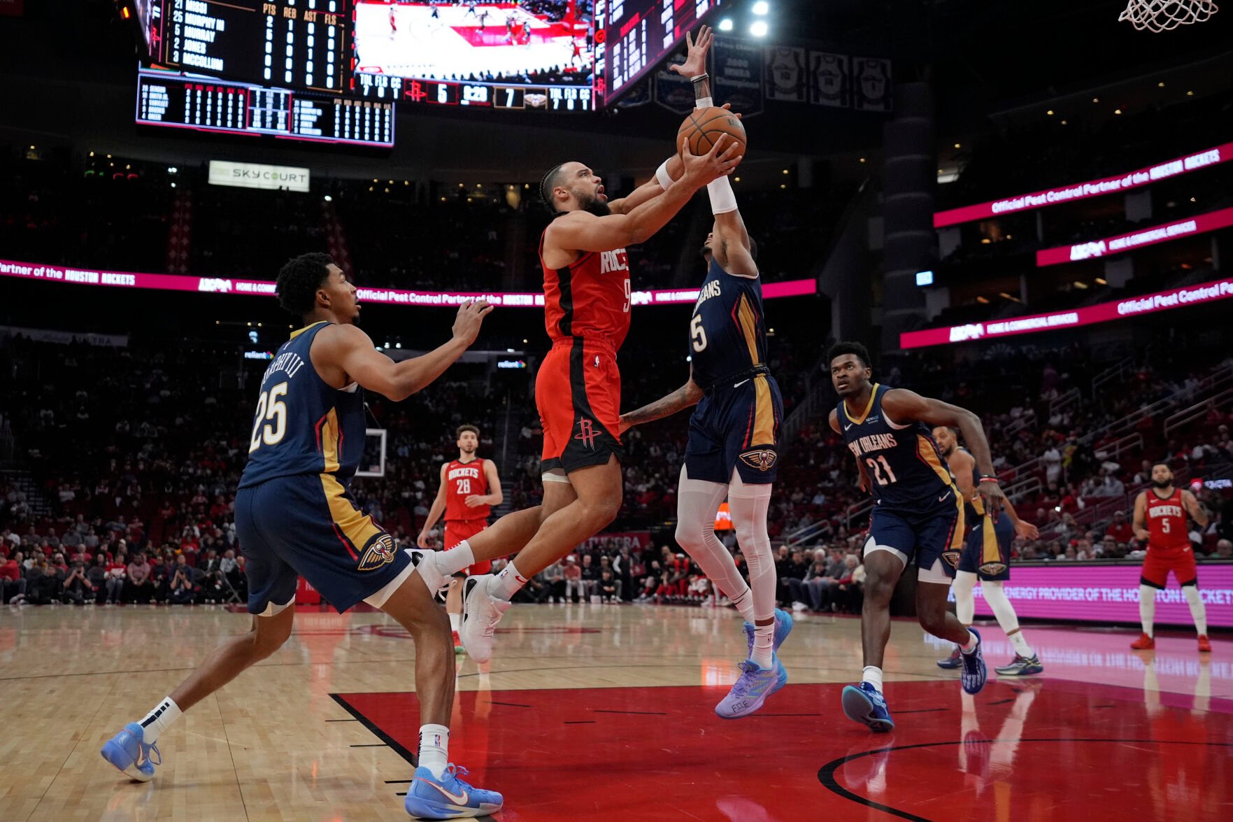 Jalen Green And Rockets Beat New Orleans 133-113 And Send Pelicans To ...