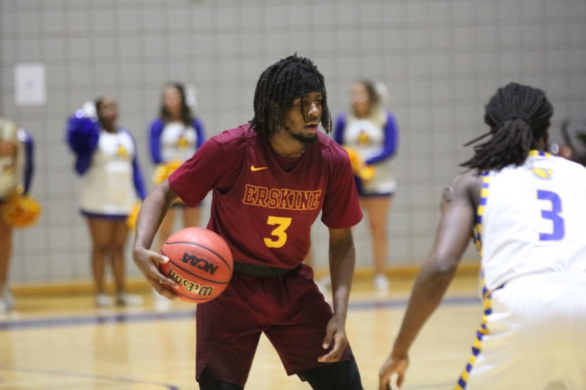 Lander Men S Basketball Defeats Erskine Behind Stifling Defensive