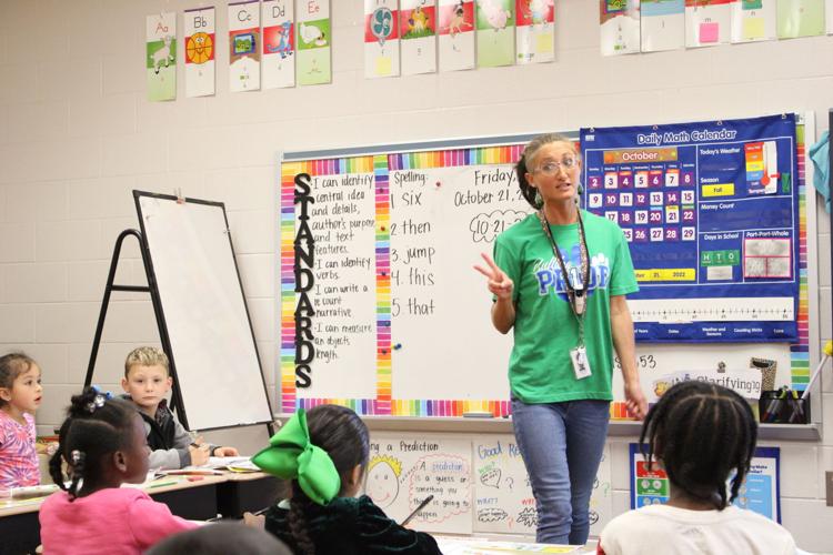 Noteworthy rating at Mathews Elementary brings excitement, state