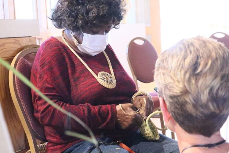 Woven into the culture: Sweetgrass basketry workshop highlights Gullah ...
