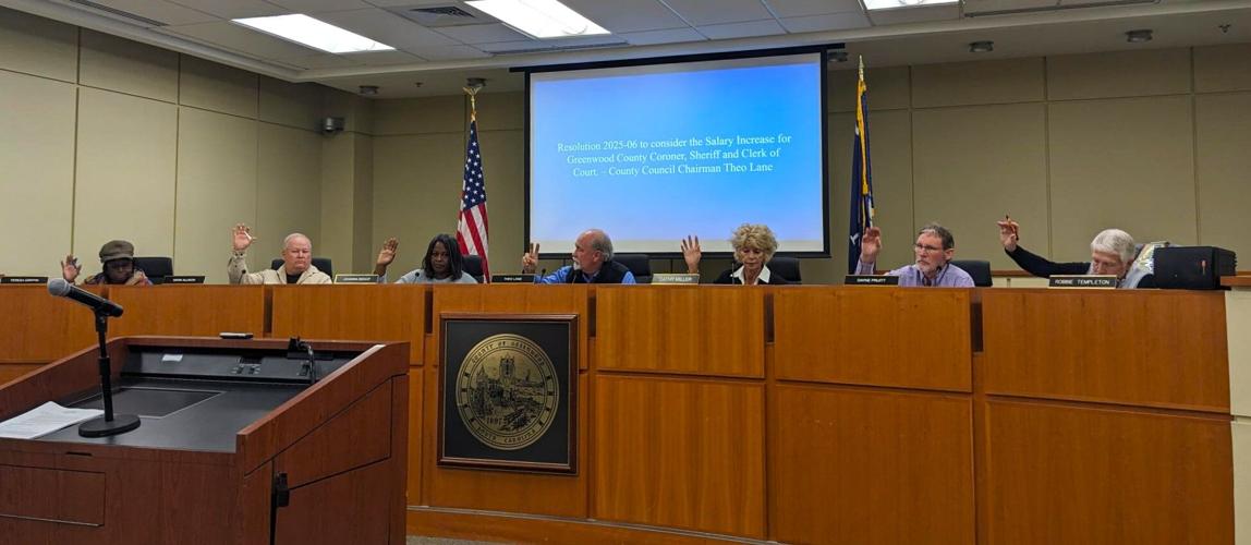 Greenwood County Council raises salaries of sheriff coroner and clerk