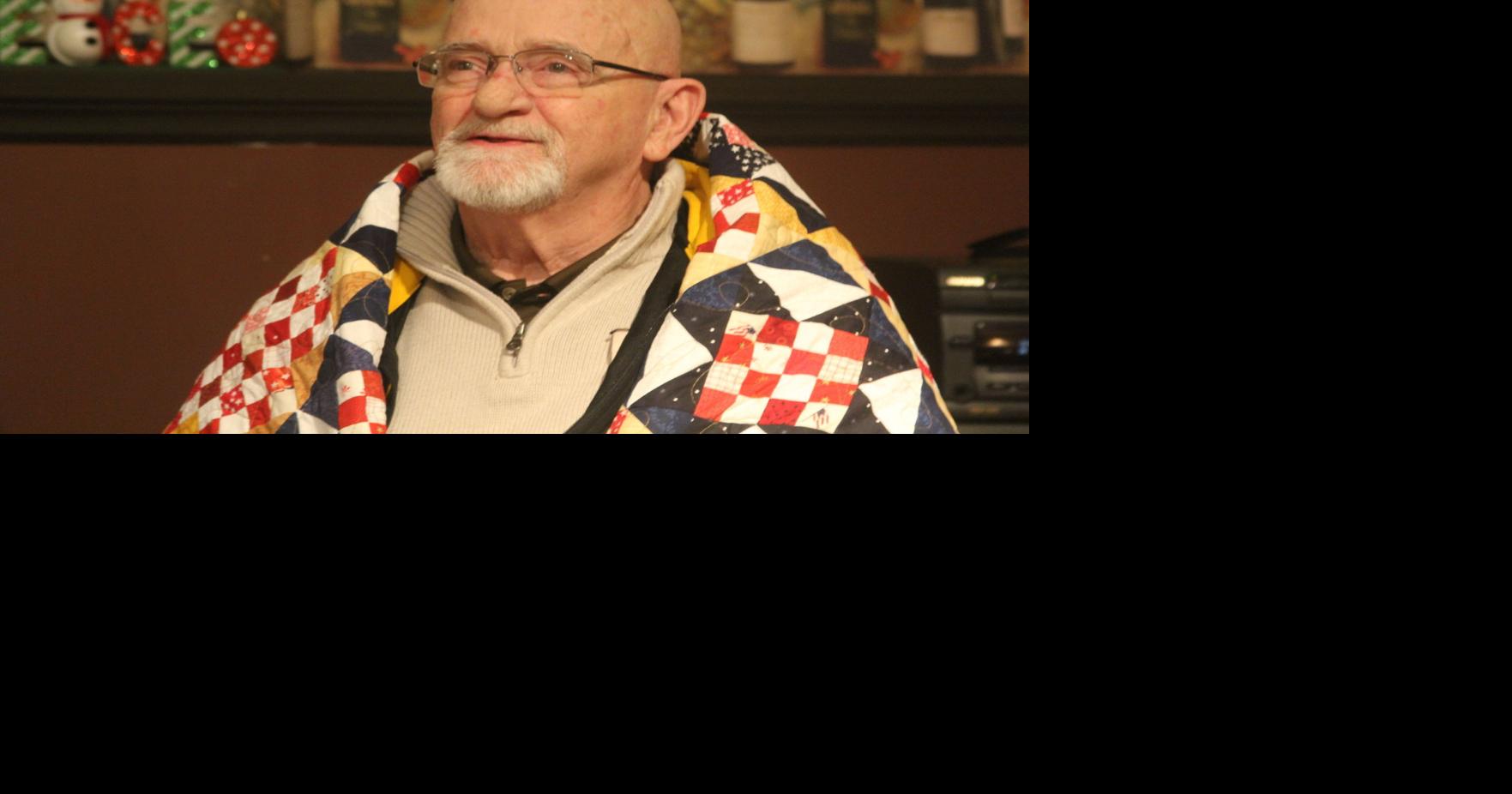 Not forgotten: Local veteran honored with Quilt of Valor | News ...