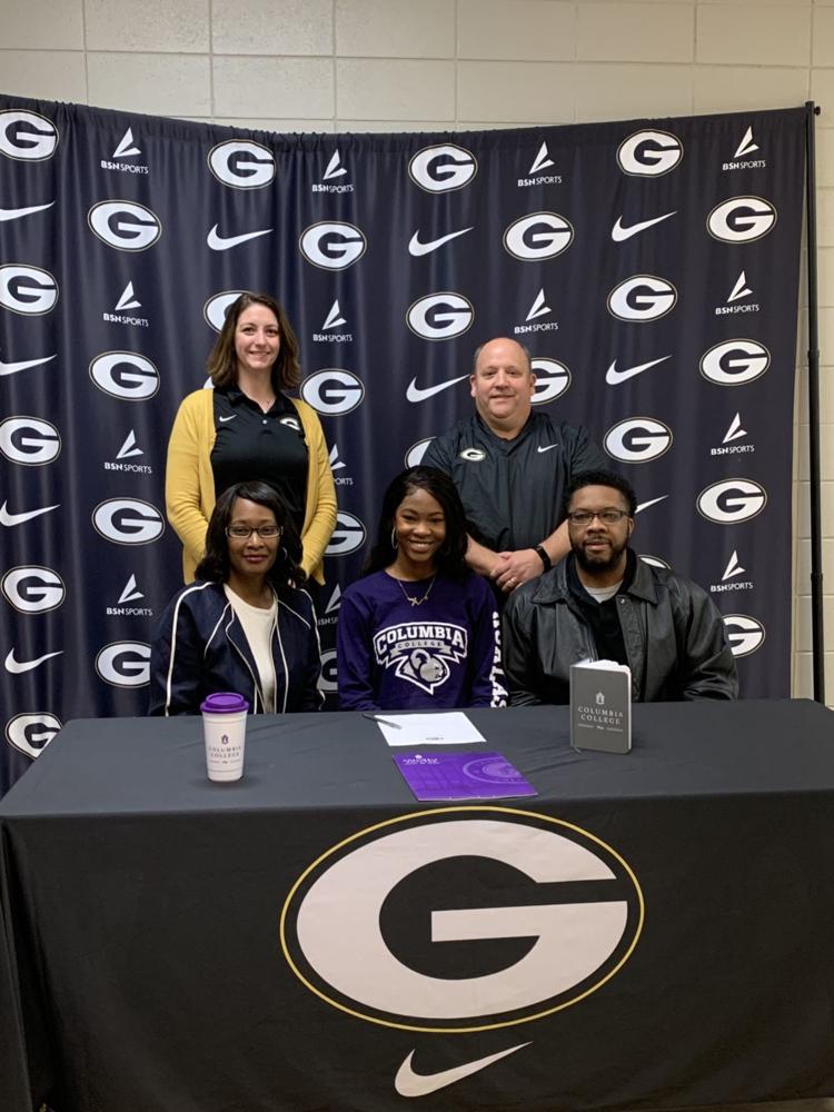 GHS Volleyball s Ivory Baylor Signs With Columbia College High School 