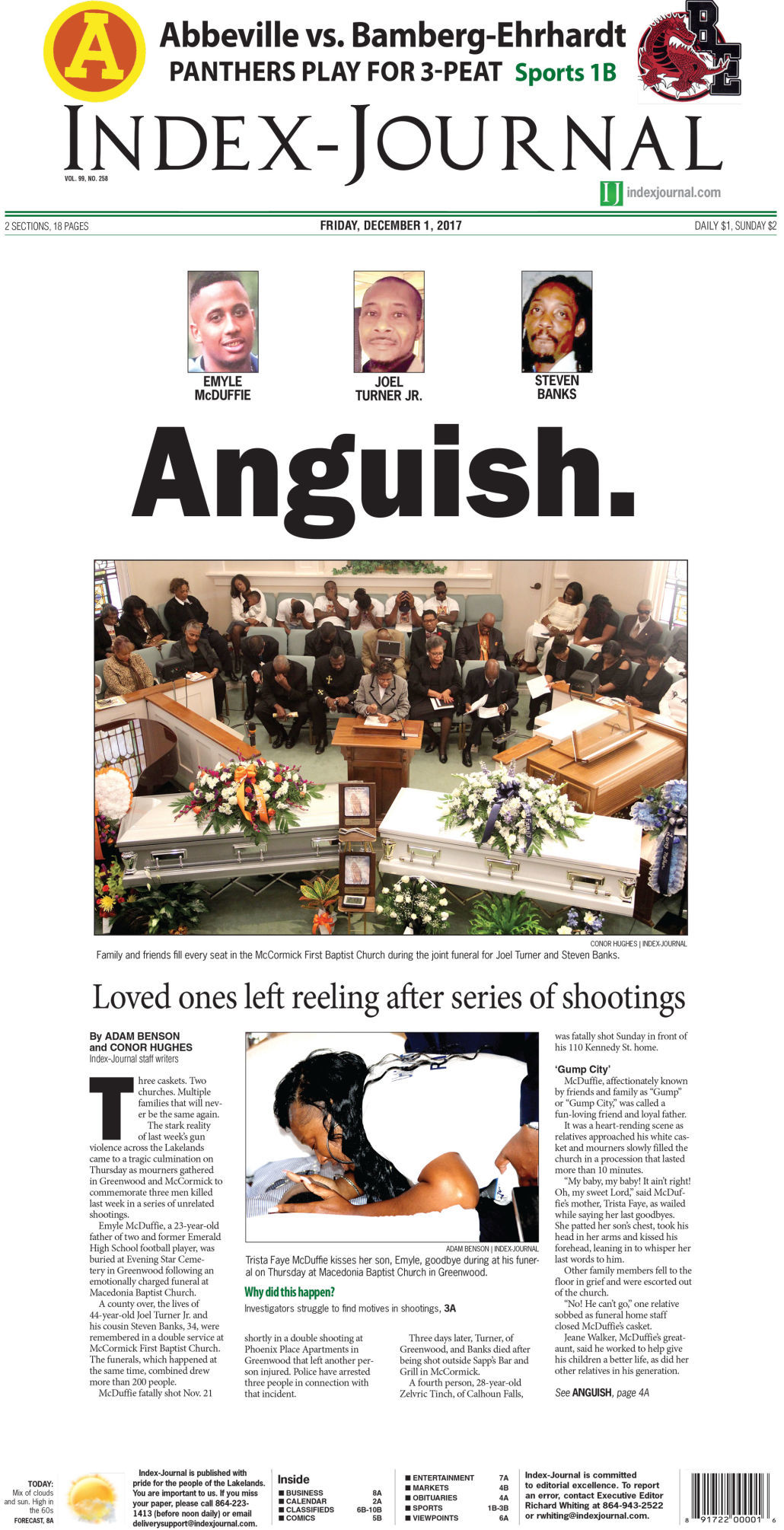 Index Journal Earns First place Award At National Press Contest 