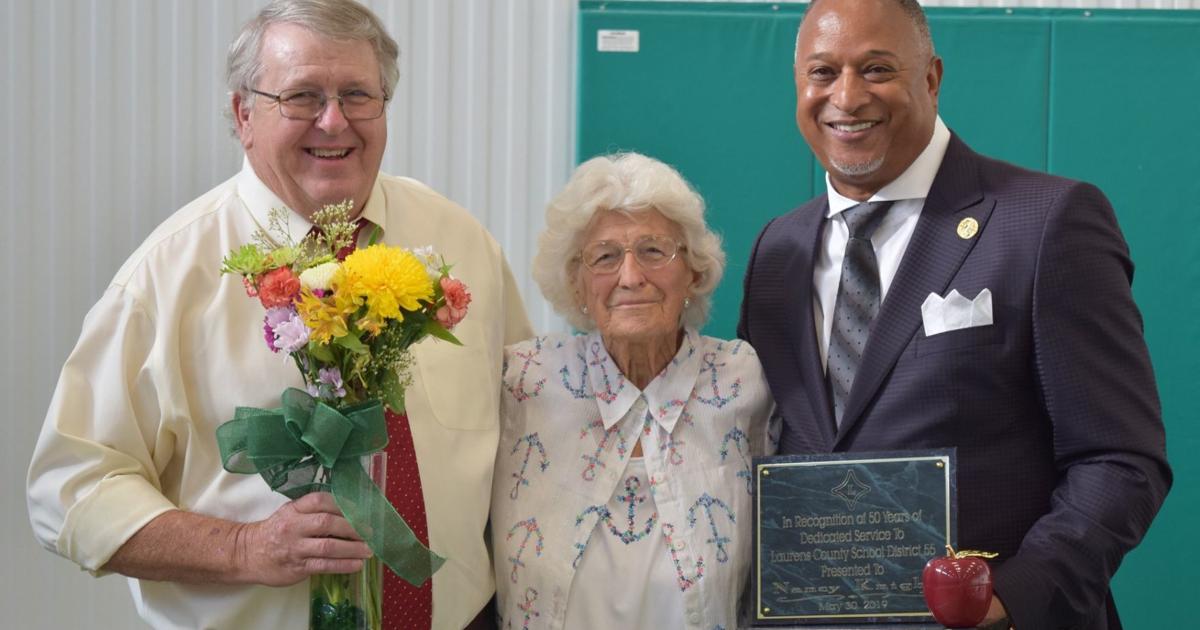 Nancy R. Knight Utah Nancy Knight serves LCSD 55 for 50 years | Lakelands Connector ...