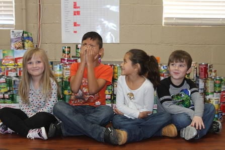 Ware Shoals Primary students donate canned food in drive | News ...