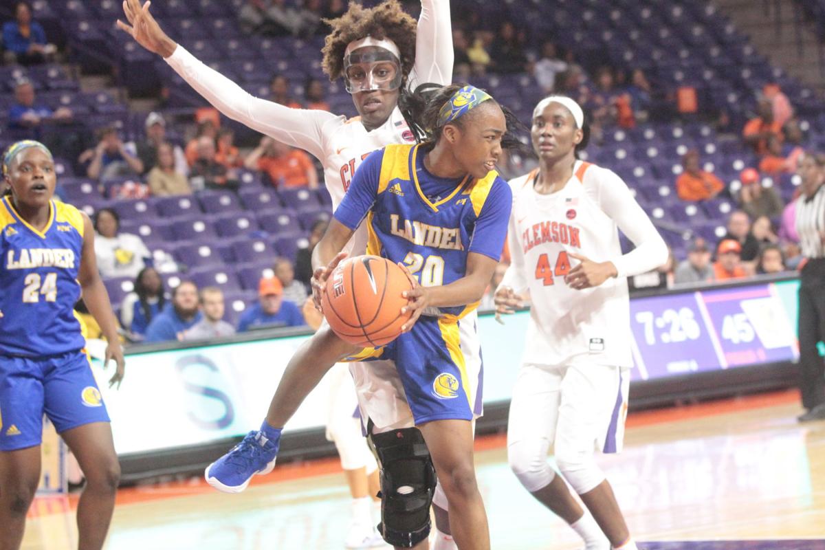 Lander Women S Hoops Outsized In Exhibition Loss To Clemson