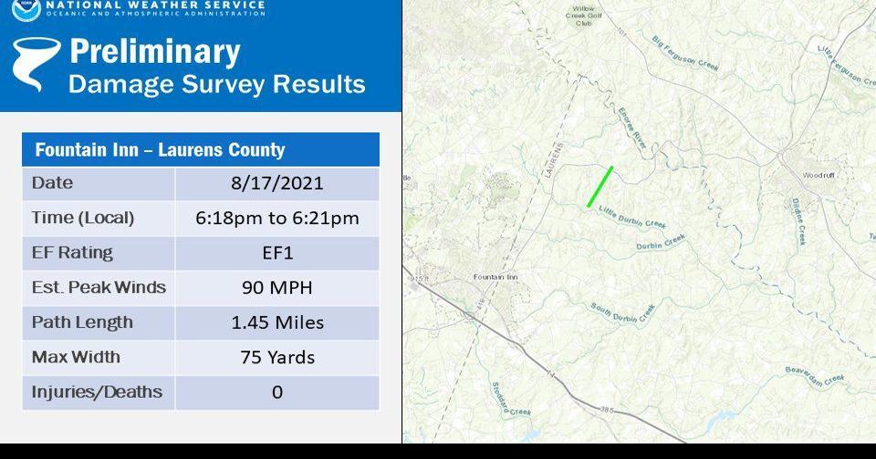 NWS: Tornado touches down in Laurens County | Breaking | indexjournal.com