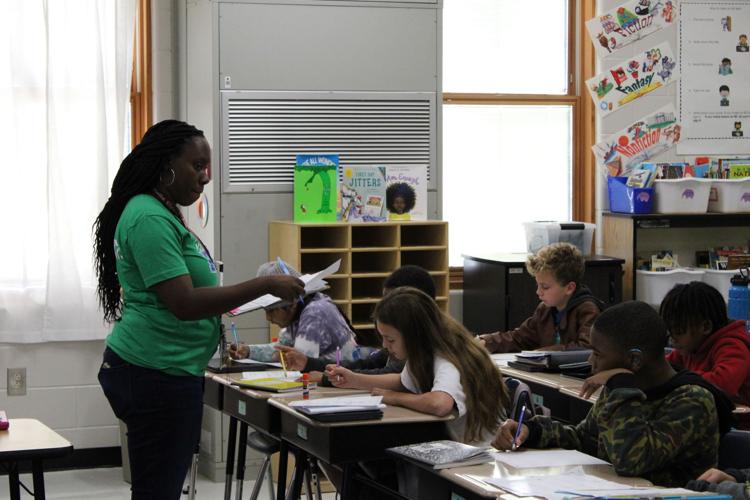 Noteworthy rating at Mathews Elementary brings excitement, state