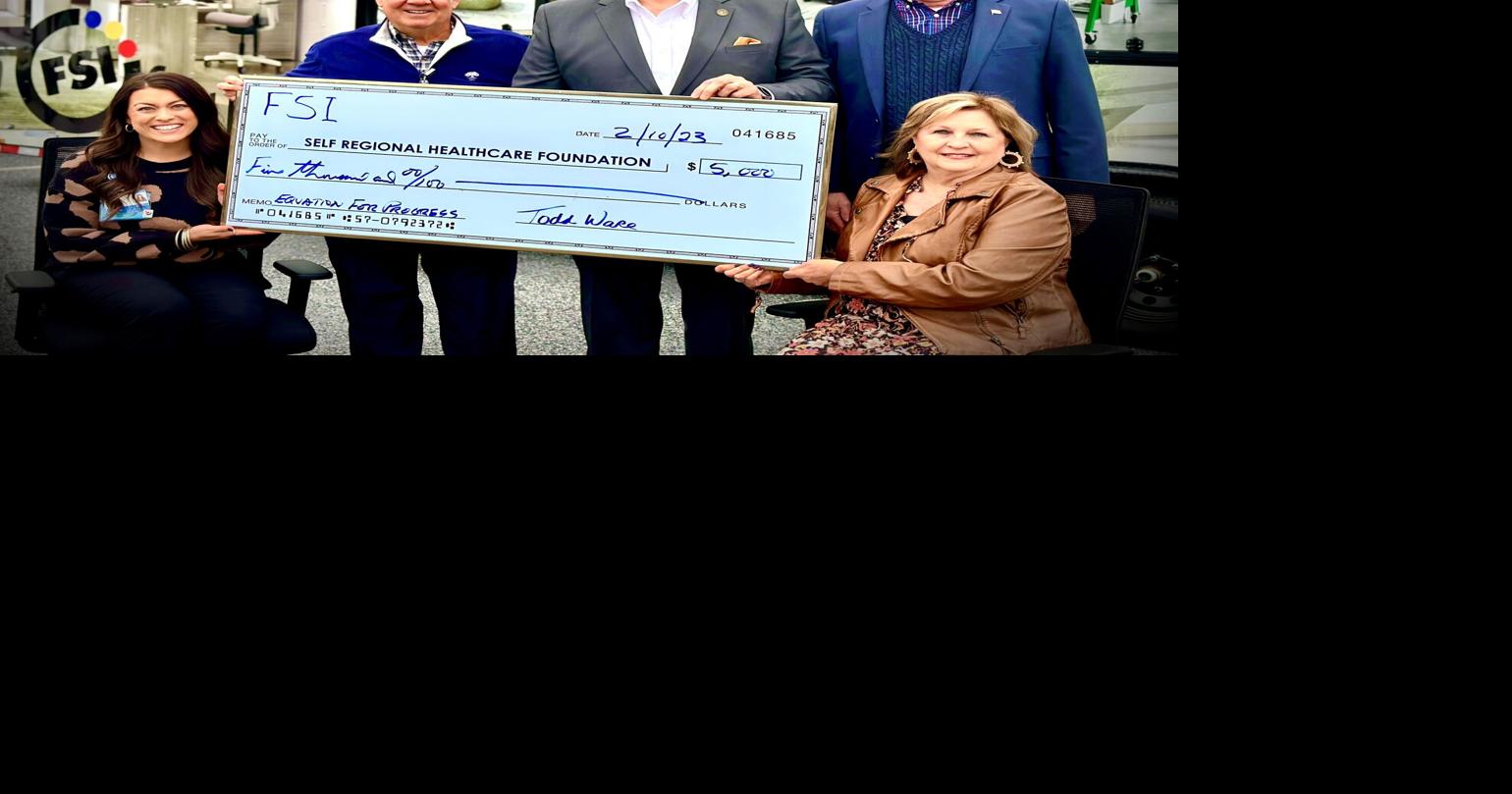SRHF receives donation from Forms & Supply | Lakelands Connector ...