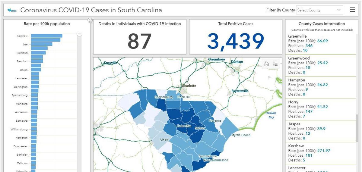 Two More Covid 19 Cases Reported In Lakelands Sc Records 5 More Deaths Covid 19 Indexjournal Com