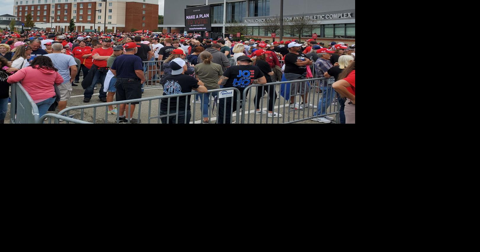 Trump campaign paid KCAC, IUP $53,103.52 to hold last week's rally ...
