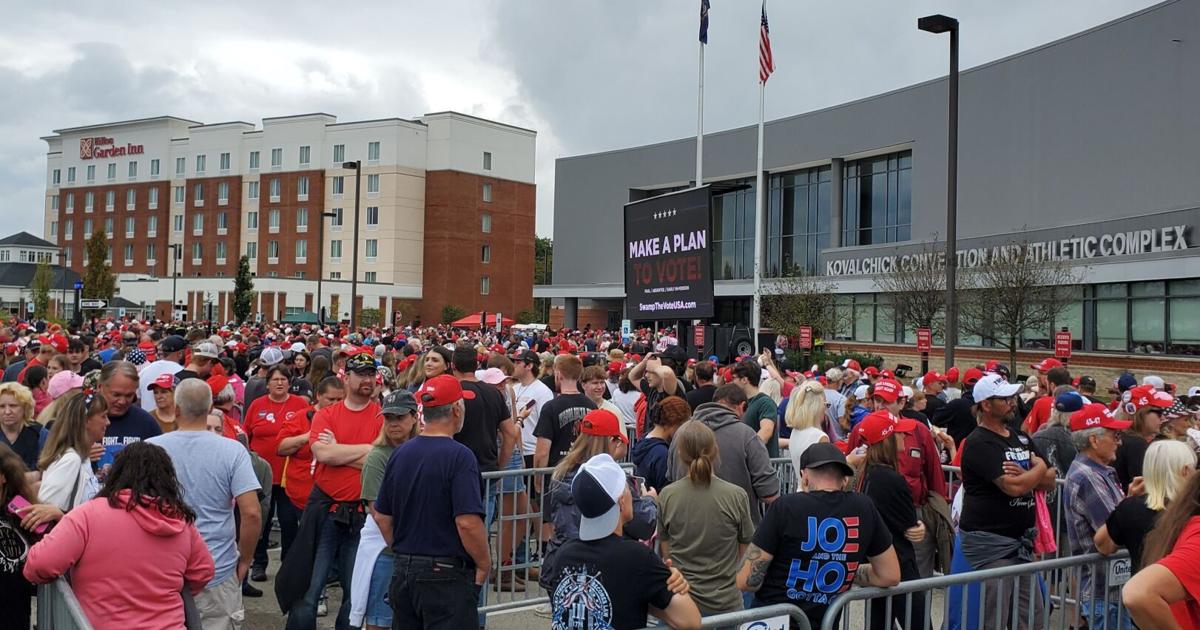 Trump Iup Rally Trump campaign paid KCAC, IUP $53,103.52 to hold last week's rally ...